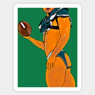 Tight End (Art) Sticker